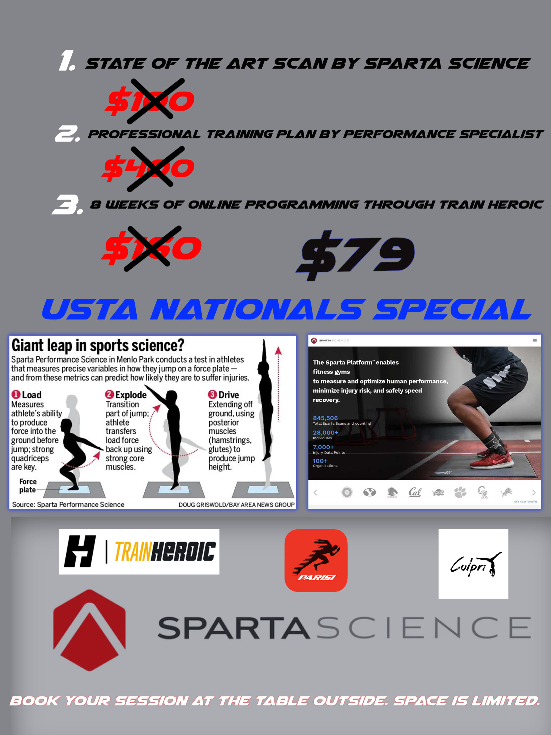 Sparta Scan comes to USTA Nationals!